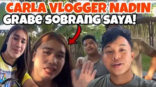 🟡 FIRST VLOG NI CARLA GRABE SOBRANG SAYA KASAMA SI PAPA JOMS!