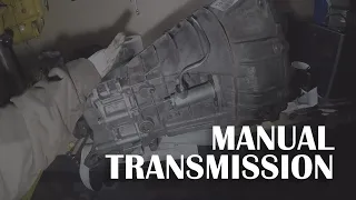Starting a Manual Transmission Swap on W202