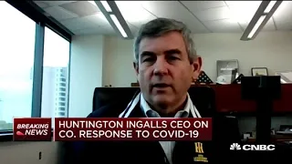 Huntington Ingalls CEO Mike Petters on supply chain, coronavirus response