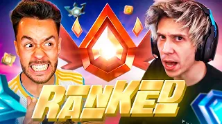 JUEGO CON RUBIUS RANKEDS A FORTNITE Y... JAJAJAJAJ!! - TheGrefg