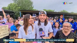 Rep esp | Andrés y Lili, campeones de exatlón regresaron a Chihuahua