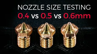 Which ONE is the BEST NOZZLE SIZE?? (for Cura 5+ & PrusaSlicer 2.5+)