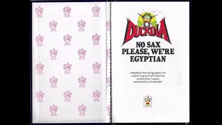 Count Duckula - No Sax Please, We're Egyptian (audio cassette and storybook)