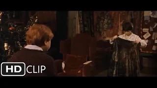 Harry Receives The Invisibility Cloak | Harry Potter and the Sorcerer's Stone