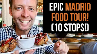 EPIC Madrid Food Tour (10 AMAZING stops)