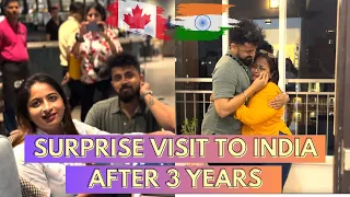 SURPRISE VISIT TO INDIA AFTER 3 YEARS | TORONTO TO MUMBAI | VLOG 20 | NOTHING AS SUCH