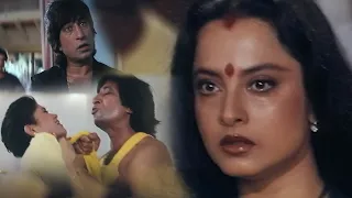 SHAKTI KAPOOR ने लड़की की लूटी इज्जत तो Rekha को आया घुसा | Blockbuster Hindi Action Movie