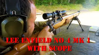 New Lee Enfield No. 4 MK1 with Sniper Scope - Chris