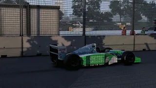 F1 2020 - Test-driving the Benetton B194