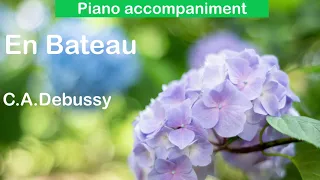 En Bateau accompaniment/Debussy