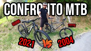 UNA MTB DA 6600€ LI VALE TUTTI???  CONFRONTO MTB 2004/2021 TREK FUEL EX