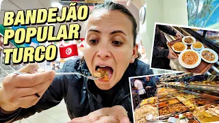 BANDEJÃO TURCO! COMIDA DO POVO em ISTAMBUL!