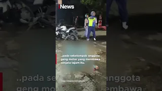 Viral Geng Motor Bawa Sajam Masuk Markas TNI AU, Auto Gabisa Pulang