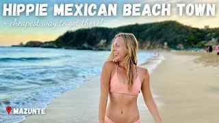 TRAVELING TO MAZUNTE FOR $10 (Puerto Escondido day trip!)