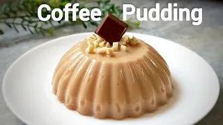 Easy Coffee Pudding | No Gelatin | No Agar-Agar