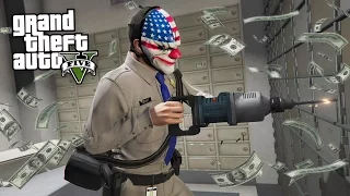 ROBBING BANKS & CRACKING SAFES!! (GTA 5 Mods)
