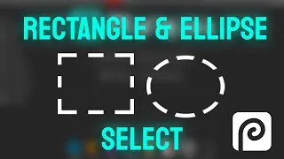 Photopea - Rectangle & Ellipse Tool