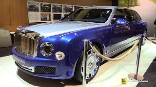 2017 Bentley Mulsanne Grand Limousine Mulliner-Exterior Interior Walkaround-2016 Geneva Motor Show