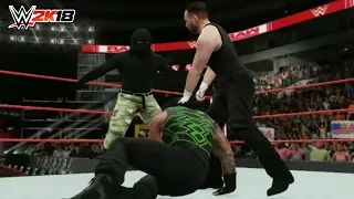 Heel Dean Ambrose Returns to RAW and Destroys Roman Reigns (WWE 2K18 Story - Episode # 2)