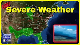 🔴 LIVE: Severe Weather Coverage & Tropical Update - 9/25/23