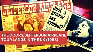 The Doors/Jefferson Airplane Tour Lands in the UK (1968) [Mini-Documentary]