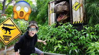 PERTAMAKALI KE JURASSIC PARK TAPI MALAH SALAH BUKA KANDANG DINOSAURUS!!! SELAMAT TINGGAL SEMUANYA!