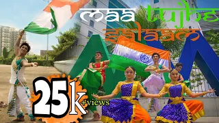 A.R.Rahman maa tujhe salaam | independence day song | semi classical dance | Republic day song