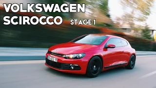 VW Scirocco 1.4TSI Stage1| POV & 0-100km/h Test!