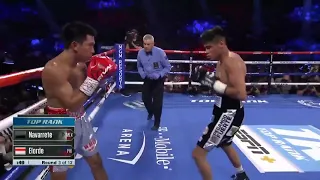 Emanuel Navarrete batters Juan Miguel Elorde | Fight Highlights