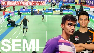 CHIRAG SEN V/S KIRAN GEORGE SENIOR NATIONAL BADMINTON CHAMPIONSHIP 2023 GUWAHATI MEN'S SINGLES SEMI