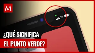 ¿Qué significa el punto verde que aparece en algunos celulares Android?