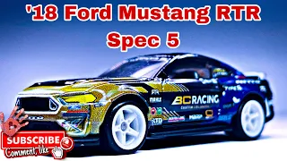 Hot Wheels Ford Mustang RTR Spec 5 Showcase