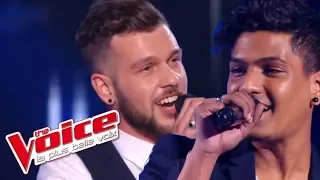 Jacques Brel – Mathilde | Claudio Capéo VS Laurent-Pierre Lecordier | The Voice France 2016 | Battle