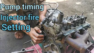 fuel pump timing injector fire checking