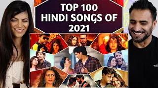 TOP 100 HINDI SONGS OF 2021 || MUZIX | REACTION!!