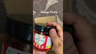 Unboxing Farm Didi’s punjabi mango pickle || #sharktankindia || #farming || #youtubeshorts ||