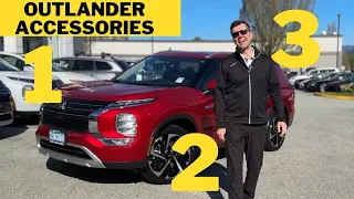 3 x Accessories Review - Mitsubishi Outlander (PHEV) 2024!