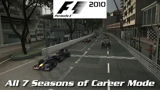 F1 2010 - All 7 Seasons of Career Mode