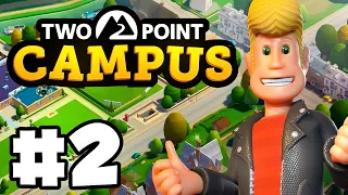 Unlocking a new Campus! | Let's Play: Two Point Campus | Ep 2