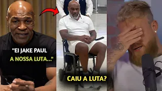 URGENTE🚨 Mike Tyson SE PRONUNCIA após PASSAR MAL e MANDA IMPORTANTE RECADO para Jake Paul sobre LUTA