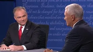 2016 Vice Presidential Debate Part 1: Presidential Skills