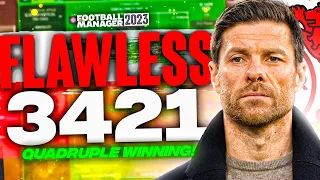 Alonso's FLAWLESS 3-4-2-1 (91% Pass Comp) FM23 Tactics! | Football Manager 2023 Tactics
