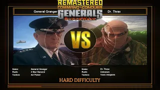 Air Force Challenge 1 (VS Toxin) | Hard Difficulty | C&C Generals Shockwave Remastered