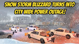Greenville, Wisc Roblox l Snow Storm Blizzard POWER OUTAGE Update Roleplay