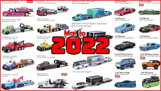 Maisto's 2022 Catalogue *REVEALED*! 1:64 Scale MUSCLE, LOWRIDERS, EXOTICS, TRUCKS,.. DIECAST NEWS!!!