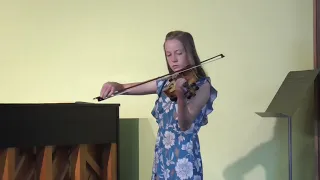 Olivia Nagel Violin Recital - Mendelsson