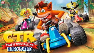 CRASH TEAM RACING NITRO FUELED - O INÍCIO DE GAMEPLAY || Dublado em Português PT-BR #NOSTALGIA