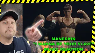 NOW THIS IS BALLSY!! Maneskin - I WANNA BE YOUR SLAVE ( OFFICIAL VIDEO ) [ Reaction ] | UK REACTOR |