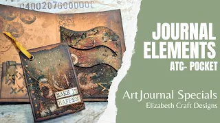 ArtJournal page/pocket, ArtJournal Specials, Elizabeth Craft Designs