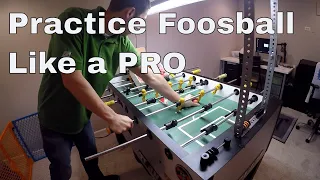 How to Practice Foosball Like a PRO!